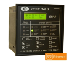 Đồng hồ đo công suất điện năng Orion Italia EVAR with Ethernet port